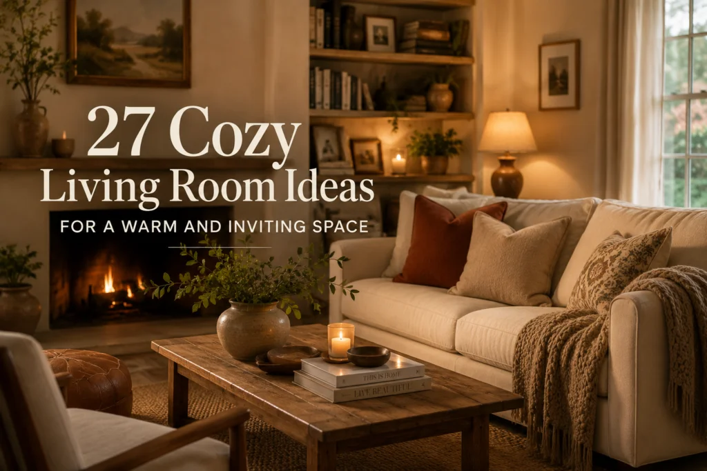 27 Cozy Living Room Ideas for a Warm and Inviting Space